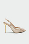 Lupo Accessory Detailed Women's Leather Heeled Shoes - 2