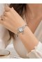 Women's Heart Charm Detailed Elegant Bracelet Watch – Stylish & Minimalist Design - 2