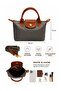 Foldable shoulder bag - shopper bag women's bag - 4