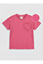 Esvab • Modern & Distinctive Zero Roba Collar Embroidered Girls' T-Shirt - 6