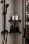 Shower Cabin Corner Shelf Set of 2 – Bathroom Organizer Shampoo Holder - 2