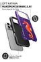 iPhone 17 Aqua Seahorse Purple Dual Layer Essential Tough Phone Case - 3