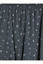 Lcw Dream Gray Star Printed Women's Capri Pajama Bottoms - 7