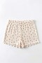 Women's Single 100% Cotton Pajama Set Floral Patterned Rope Strap Ribbed Athlete Shorts Boxer Summer Wear (3712) - 3