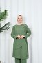 Ayrobin Suit with Side Buckle Trousers Khaki Hnt8591 - 6