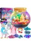 (cl348)Unicorns Terrarium Gifts for Kids Girls, Light Up Terrarium Unicorns Toys for Girls, DIY Moon Lamp Arts and Crafts
