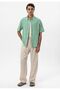 Oversize Openwork Striped Men's Shirt - 5