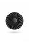 4031/D/16 Fan Drawer Knob Black Furniture Handle Cabinet Door Knob Pack of 5 - 6