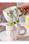 Bow Printed Ceramic Mug - 2