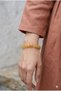 Citrine Natural Stone Women's Roleks Bracelet for Twins, Leo and Aries Zodiac Signs