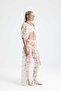 Azul Transparent Lace Long Skirt - 3