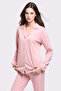 Women's Boxed & Long Sleeve Modal Pajama Set - Soft Breathable Fabric - 2