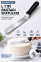 Stainless Steel L-Type Pastry Spatula Professional Cake Smoothing and Cream Leveling Tool
