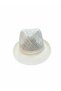 Women's Soft Textured Knitted Summer Fedora Hat - 4