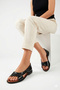 Cross Strap Women's Sandals Daily Stylish Use and Beach Sandals - 5