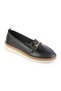 Women's Comfortable Summer Orthopedic Genuine Leather Lined Buckle Loafer Shoes - 3