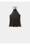 Flower crochet halter top - 3
