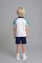 Printed Short Sleeve T-Shirt Shorts 2-Piece Pique Set Baby Boy H4124A526Hs - 3