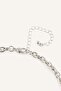 Women's Sea Shell Silver Color Necklace H7014Axns - 3