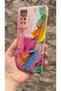 Redmi Note 11 Pro Compatible Colorful Abstract Patterned Transparent Shock-Absorbing Clear Case with Camera Protection - 3