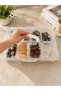 18-Piece 8-Compartment Airtight Storage Container Set with Lids and Handles - Multi-Purpose Snack Container Set - 2
