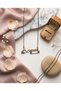 Bronze Vintage Women's Necklace Authentic Copper Jewelry Ataturk Signature - 2