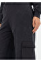 Cool Relax Comfort Anthracite Women's Sports Sweatpants with Pockets - 5