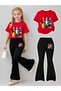 Girl's Spanish Style Leggings and T-Shirt Set