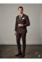 Mcr Men's Slim Fit Striped Double Breasted Suit 45426 - 2