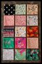 Colorful Floral Patterned 45X45 Summer Chiffon Scarf |   Women's Neck Hair Bag Accessory - 5