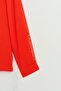Shirt with Metal Accessory Detail - Coral - 2