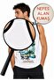 تي شيرت رجالي مطبوع رقميًا من قماش Clima Control قابل للتنفس، تي شيرت للشاطئ // 0398 - 3