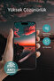 URR iPhone 15 Pro Max 3D Privacy Resin Edge واقي شاشة زجاجي - أسود - 4
