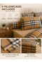 6-Piece Printed Cotton Bedding Set – Fitted Sheet, Duvet Cover & 4 Pillow Cases - 3