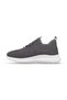 Comfortable Lace-Up Casual Children's Sneaker Shoes, Lightweight and Comfortable in Gray and White Color - 2