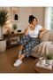 Women's Viscose Pocketless Battal Capri Relaxed Cut Plus Size