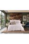 Natural Cotton Double Duvet Cover Set - 52 Thread Woven Dove Series - 2