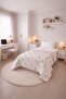 (مع غطاء وسادة كهدية) غطاء سرير خفيف الوزن ومريح بخياطة مبطنة وتصميم أنيق متعدد الاستخدامات لشخص واحد/بيكيه - 3