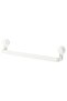 TISKEN Towel rack with suction cup, white