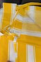 Water Resistant Cornice Balcony Curtain Modern Outdoor Background Curtain Yellow-White - 2
