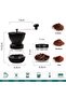 Manual Glass Jar Coffee and Spice Grinder – Spice and Coffee Bean Grinder with Replacement Glass Jar - 5