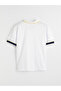 Xside Active White Polo Collar Embroidered Men's Sports T-Shirt - 6