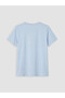 Original Oval Collar Printed Women's T-Shirt - 6