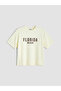 Nevavm with Difference Florida Printed Soft Touch Women's T-Shirt - 5