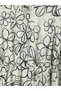 Lcw Modest Green Shirt Collar Floral Waist Fit Dress - 6