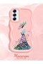 Samsung Galaxy A14 5g Compatible Case Camera Protector Pink Silicone Couple Phone Case Girl Pattern - 2