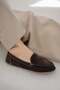 Ugaro Women's Genuine Suede Loafer Shoes Brown