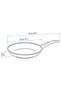 Hemlagad Frying Pan, Non-Stick Coating-Black, 28 cm - 7