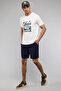 Printed T-Shirt with Crew Neck and Short Sleeves - 4