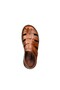 Daily Men's Genuine Leather Sandals Velcro Comfortable Soft Slippers Shoes 108 - 4